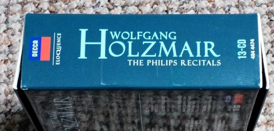 WOLFGANG HOLZMAIR The Philips Recitals DECCA eloquence 13CD set NM - Image 3 of 4