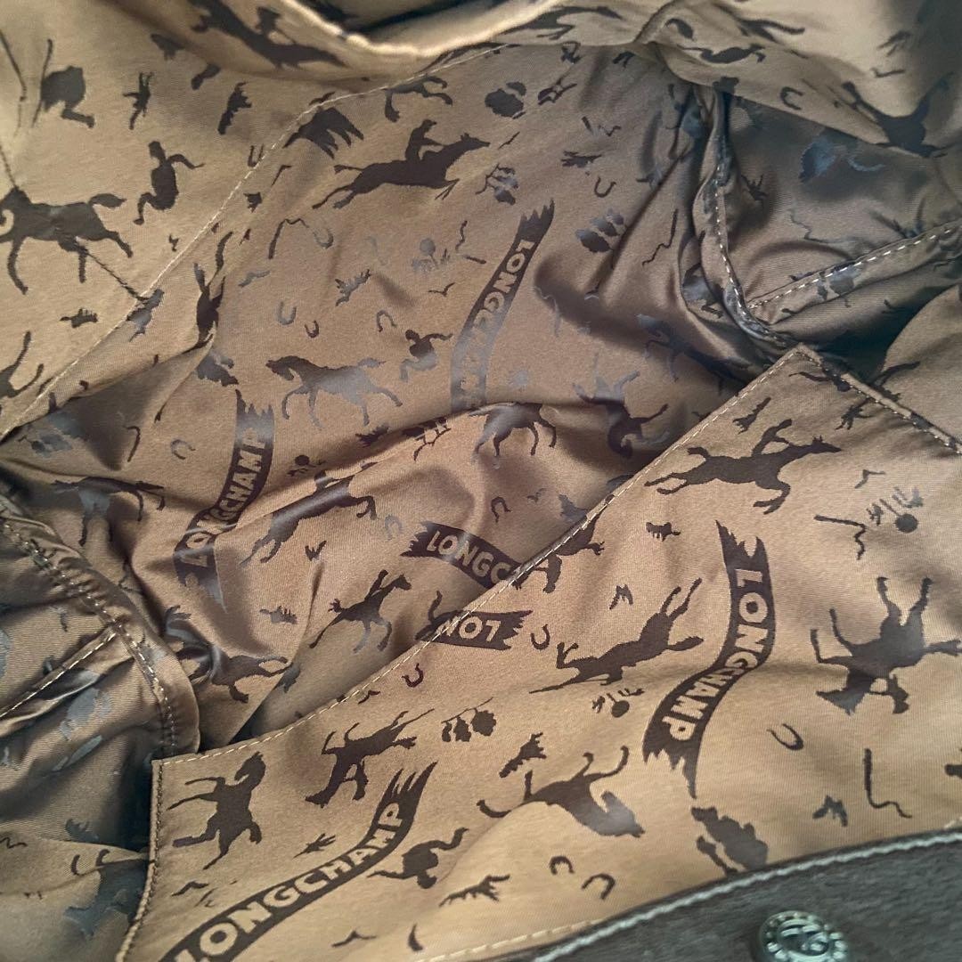 Longchamp Le Pliage Python Pattern Tote Bag Brown… - image 10