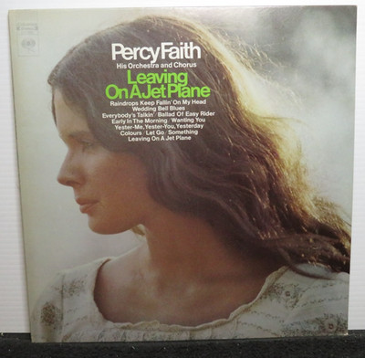 PERCY FAITH LEAVING ON A JET PLANE (VG+) CS-9983 LP VINYL RECORD