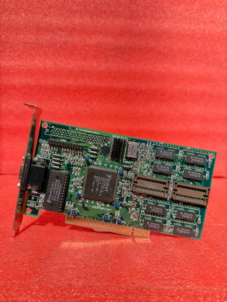 Trident TGUI9440 1MB PCI VGA Video Card Retro DOS Windows Gaming