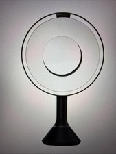 Simplehuman 8 Round LED Sensor Mirror Matte B...