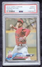 2018 Topps Chrome Update - Shohei Ohtani #HMT1 (RC) PSA 10