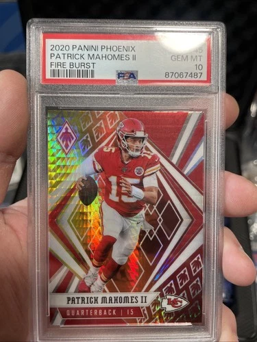 2020 Panini Phoenix - Patrick Mahomes II #45 Fire Burst