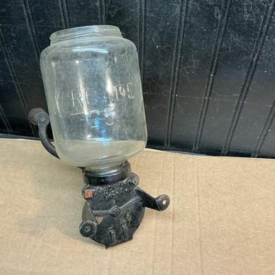 Antique Arcade No. 25 Wall Mount Coffee Grinder ~no Lid Free Shipping