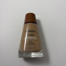 Covergirl Clean Liquid Foundation 1 oz 170 Deep Golden or 160 Classic Tan