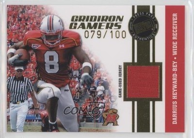 2009 Press Pass Gridiron Gamers Jerseys Gold Darrius Heyward-Bey Rookie RC 0q1p