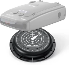 Magnetic Radar Detector Mount with N52 Strong Magnets, Adhesive Dashboard... 