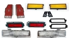 83-86 Monte SS Turn Lamp Side Marker Tail Light Taillight License Lens 12 pcs