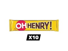 10 x OH HENRY Chocolate Candy Bar Hershey Can...