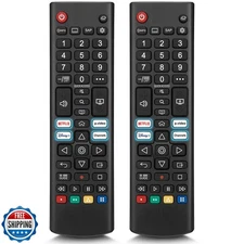 Universal for LG Smart TV Remote Control Replacement (Pack of 2)
