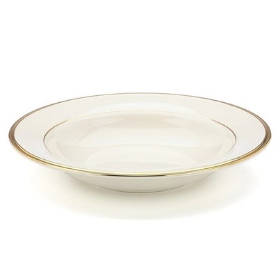 Lenox Fine China ETERNAL (GOLD) Rim Soup / Pasta Bowl N/O