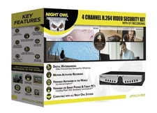 Night Owl Security Apollo-DVR 4 Channel H.264 DVR with D1 Recording NEW *READ