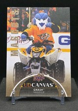 2021-22 Upper Deck Extended - Canvas Mascots - Gnash - Nashville Predators
