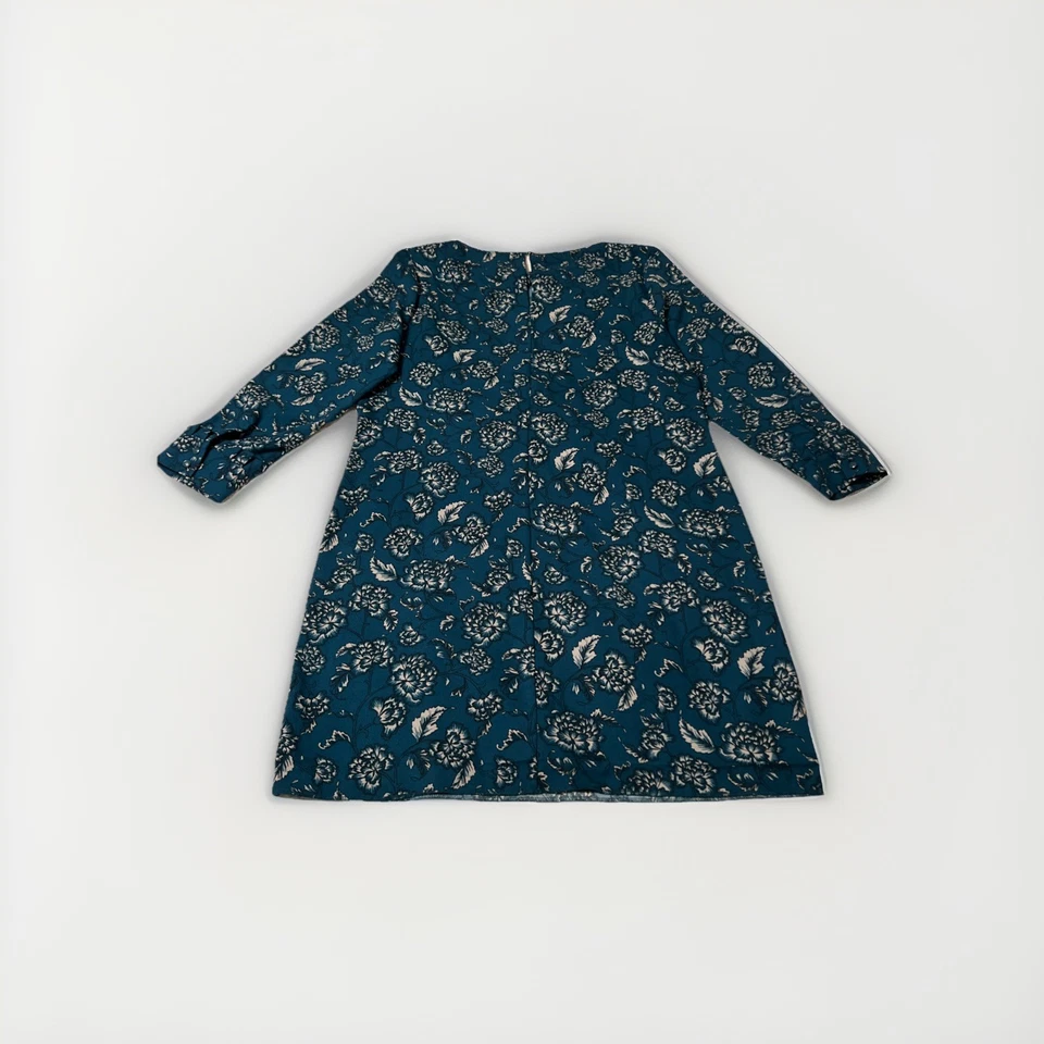 Vestido para mujer Banana Republic manga larga con volantes y botones talla 14 Foto 3 de 4