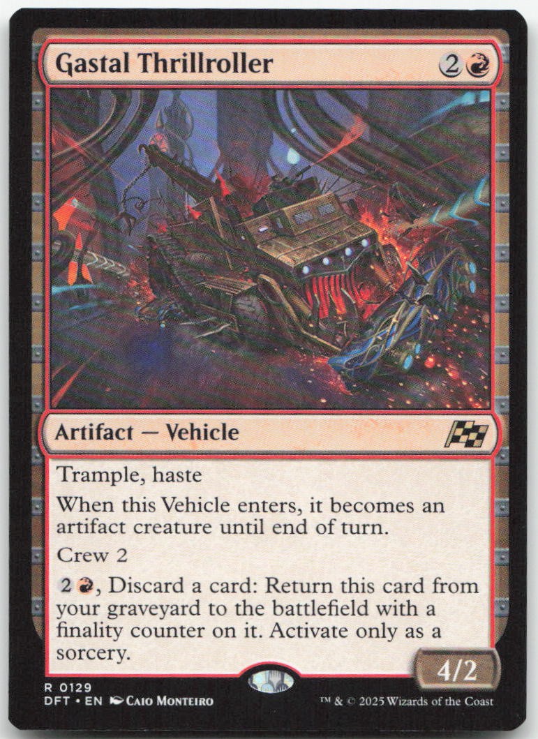 Gastal Thrillroller [DFT - 129] NM Magic Rare EN