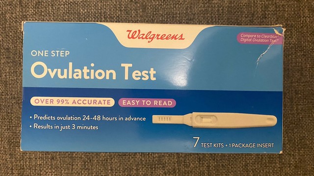 Walgreens DIGITAL Ovulation Tests EXP 07/21 7 DAY TEST KIT