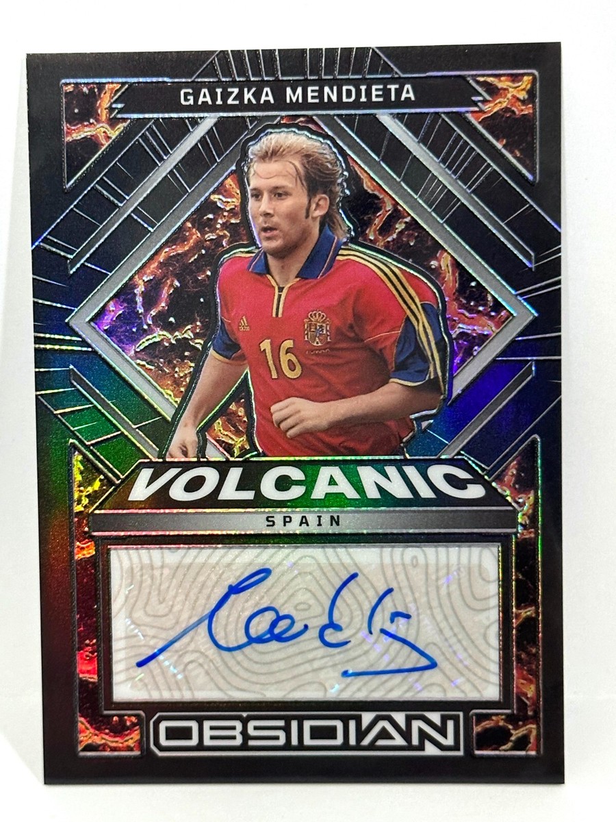 2022-23 Panini Obsidian FIFA Spain Volcanic Auto Gaizka Mendieta