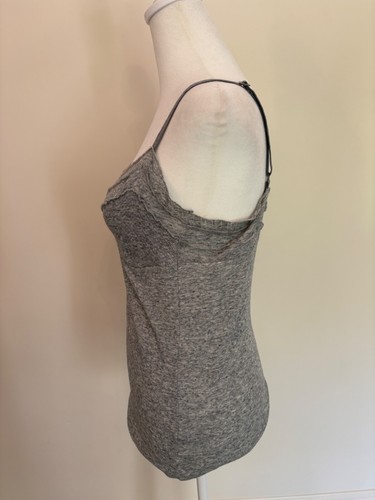 Marc by Marc Jacobs Gray Camisole Frilled Front Size Small Size 6 Pima Cotton - Picture 4 of 24