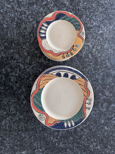 wächtersbach keramik antik Teller 8.7 4.7