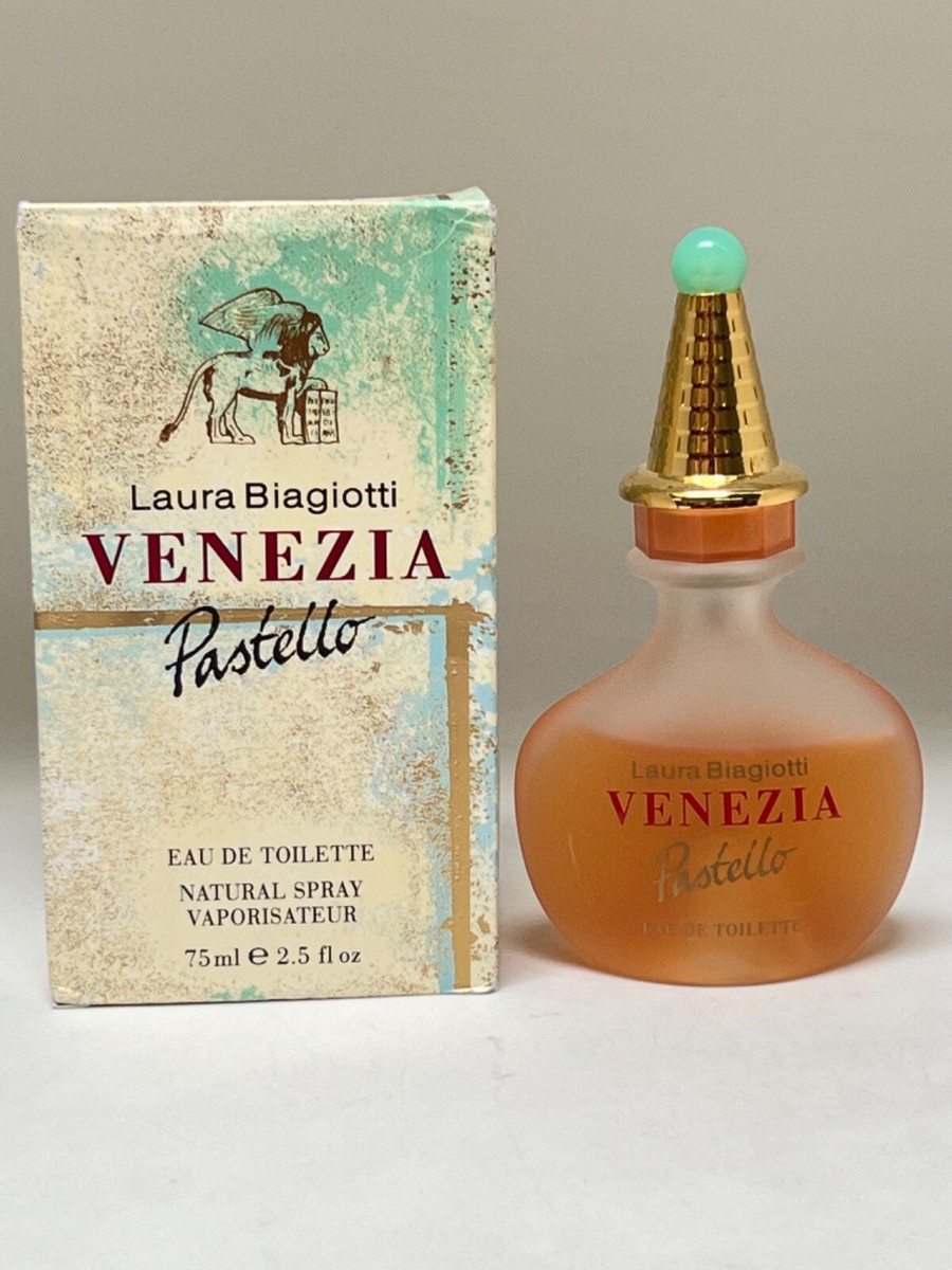 Venezia Pastello LAURA BIAGIOTTI 2.5 Oz EDT Women Spray. New
