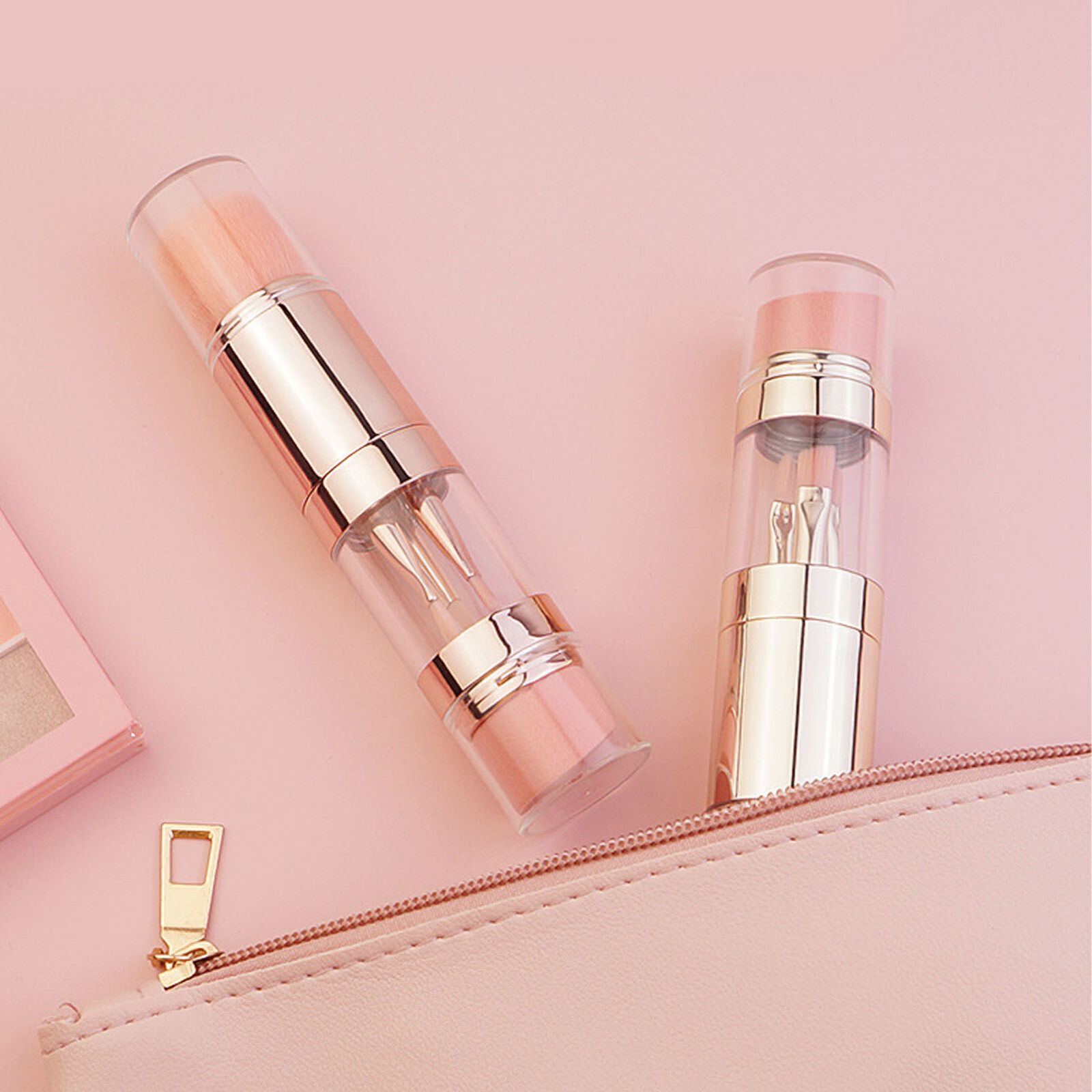 5 in 1 Makeup Brush Multifunctional Portable Foundation Loose Powder Eyeshadow