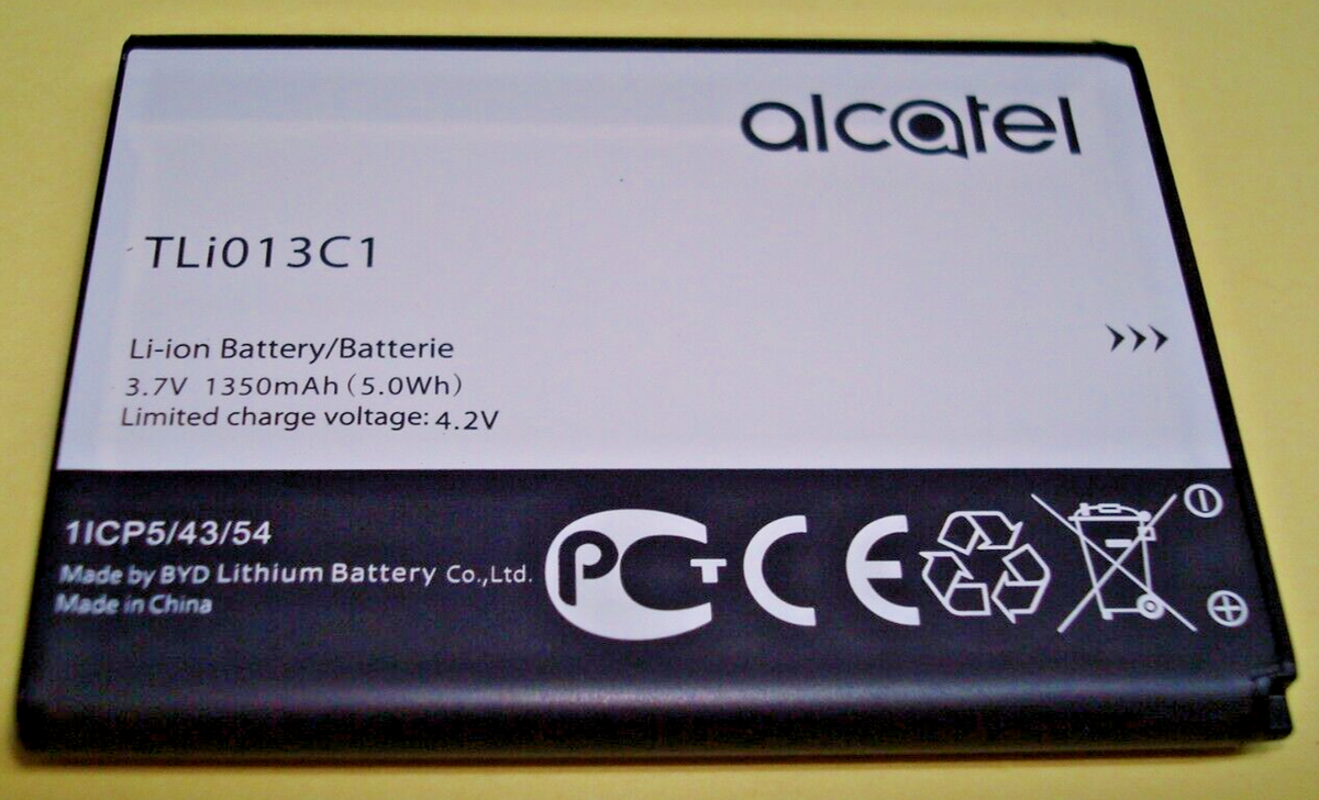 New OEM Original Genuine Alcatel One Touch Go Flip V 4051S 4052 TLi013C1  Battery