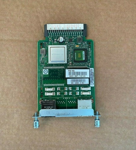 Cisco VWIC3-2MFT-T1/E1 For Cisco CCNA Voice and Collaboration (Inc VAT) - Picture 2 of 6