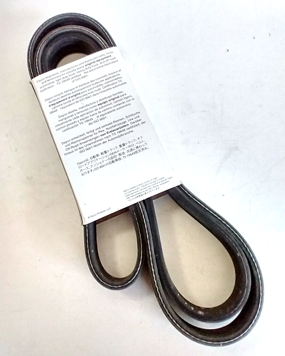 Serpentine Poly Rib Belt DAYCO 6PVKK1855 | eBay