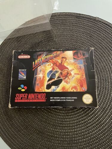 Last Action Hero FAH Super Nintendo Complet Boite Notice