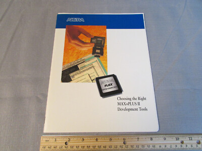 Altera Sales Brochure for MAX+PLUS II Software / FLEX 8000