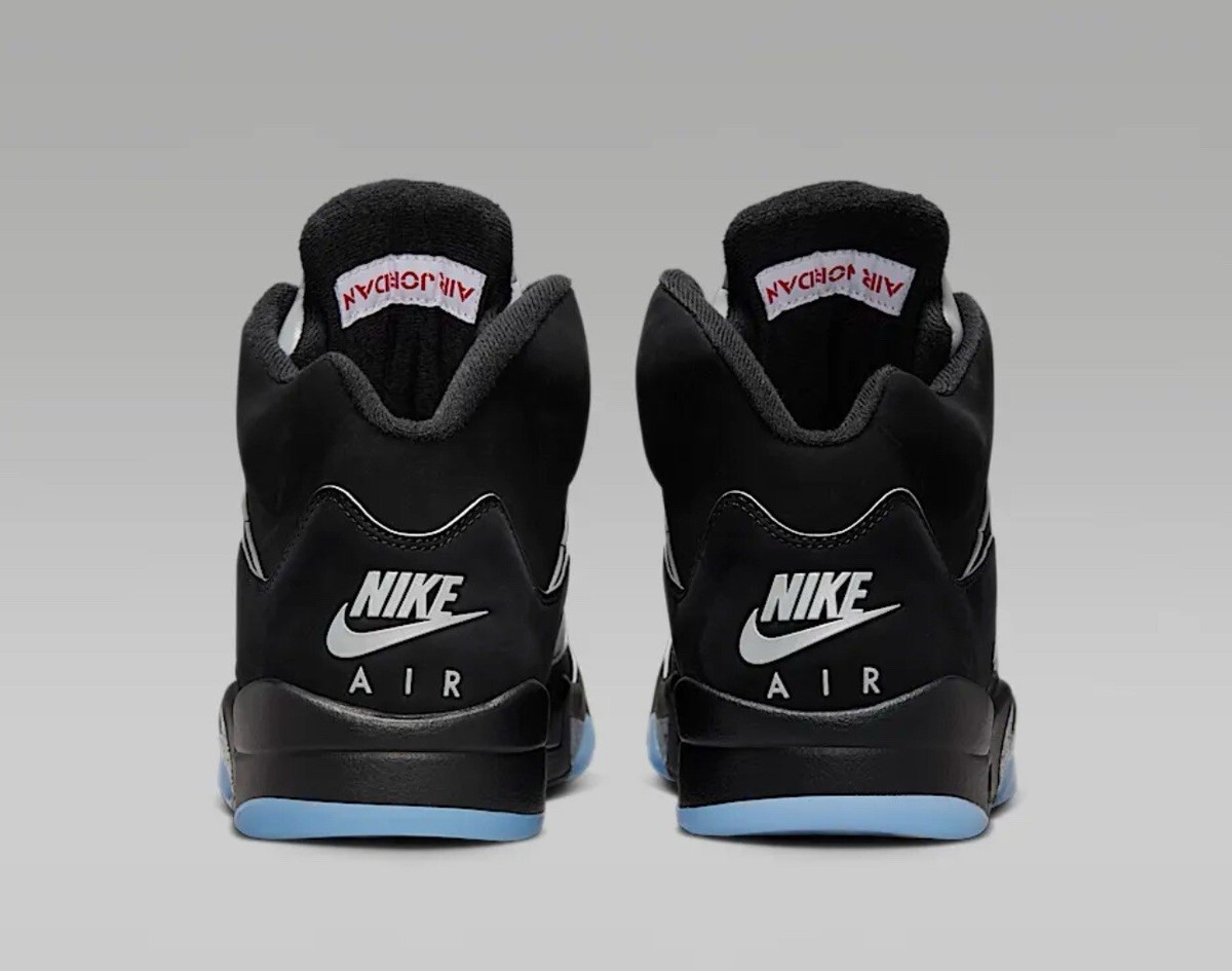 jordan 5 black metallic ebay