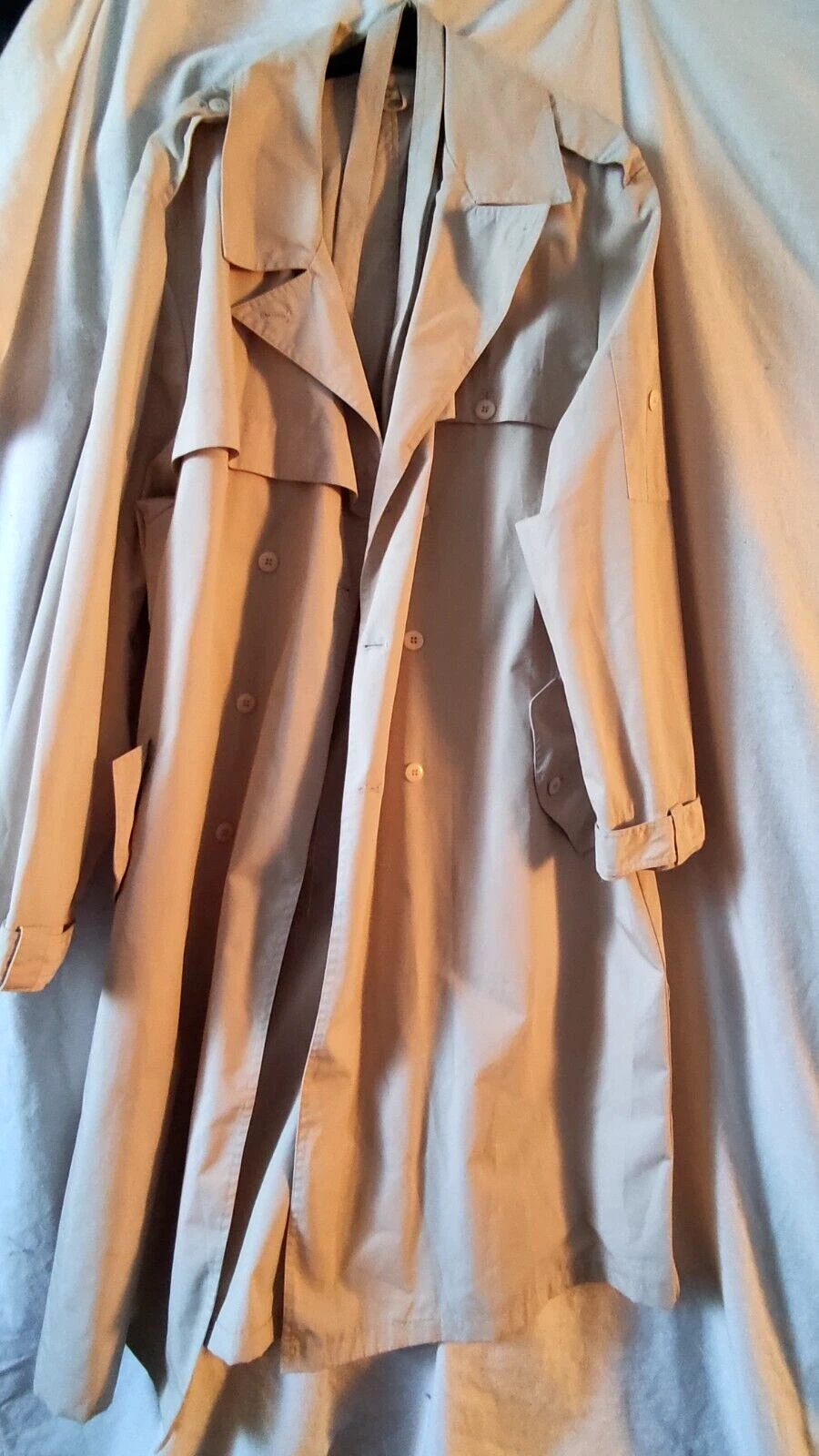 UNDERCOVER Impermeabile Vintage Mac Trench Uomo Classico Ottime Condizioni 2 Tasche Segrete