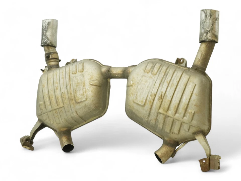 2007 - 2008 Bmw 3 Series E90 335Xi Exhaust Muffler Silencer Pipe 7553613 Oem Foto 4 de 4