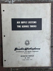 Original Vintage Bendix Westinghouse Automotive Air System Tire Truck book