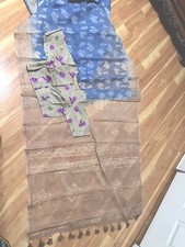 Bollywood Designer Saree ,indian bangladeshi blouse Piece Light Weight Fashion