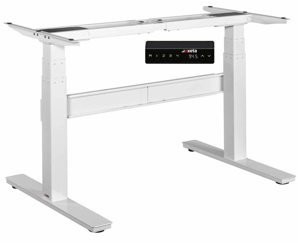 Schreibtisch Gestell HöHenverstellbar Exetaergosmartplus Weiß Homeoffice 2Xmotor-image