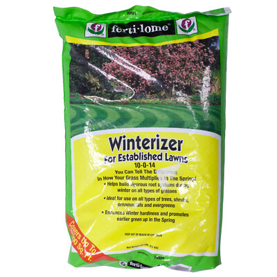 Winterizer for Established Lawns 10-0-14 ( 20 lb) Lawns Trees Shrubs Evergreens