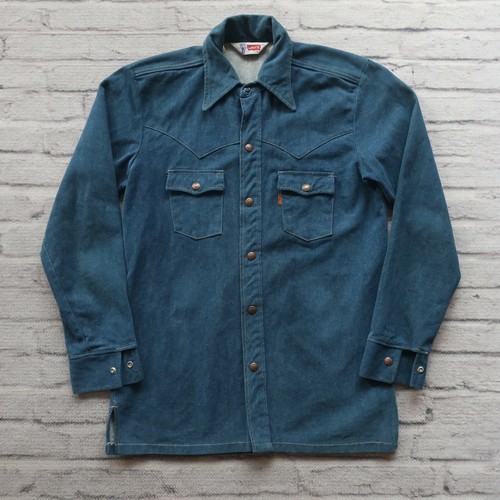 Vintage 70s Levis Orange Tab Western 