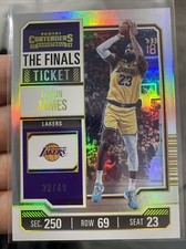 2023-24 Panini Contenders The Finals Ticket Lebron James /49 Lakers Mint 🔥💎🏀