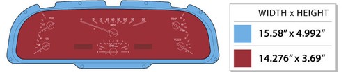 Dakota Digital 1960-63 Ford Falcon Ranchero Analog Gauge System VHX-60F-FAL-K-R - Picture 7 of 7