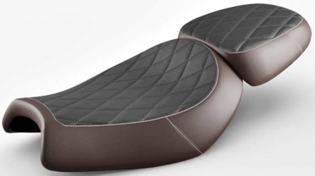 GENUINE QUILTED RIDER & PILLION SEAT FIT FOR TRIUMPH SCRAMBLER 400