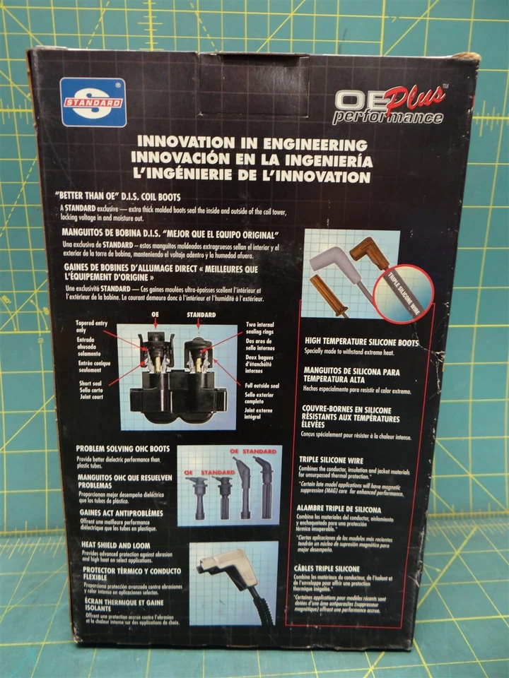 Standard Motor Spark Plug Wire Sets 7876 OE Replacement Dodge, Truck/Van - Image 3 of 3