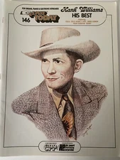HAL LEONARD HANK WILLIAMS - HIS BEST E-Z PLAY 146 *Excellent Condition*