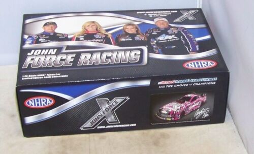 1:24 2015 ACTION NHRA CHEVY FUNNY CAR TRAXXAS PINK JFR COURTNEY FORCE 1/709 #143 - Picture 8 of 8