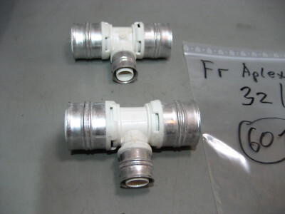 Aplex 32/20/32  Set  Fränkische F 50 . 2 Teile (601) ungebraucht . Pressfittinge