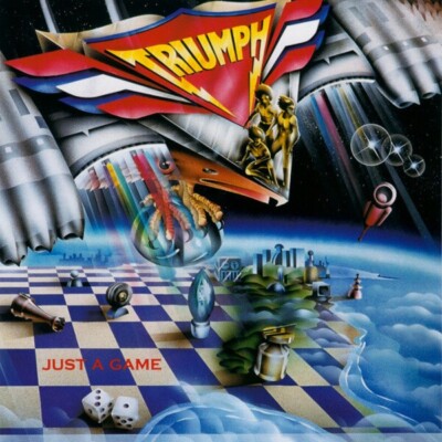 TRIUMPH   Just a game (NEW*BRA IMPORT*CAN HARD ROCK MONSTER 1979)