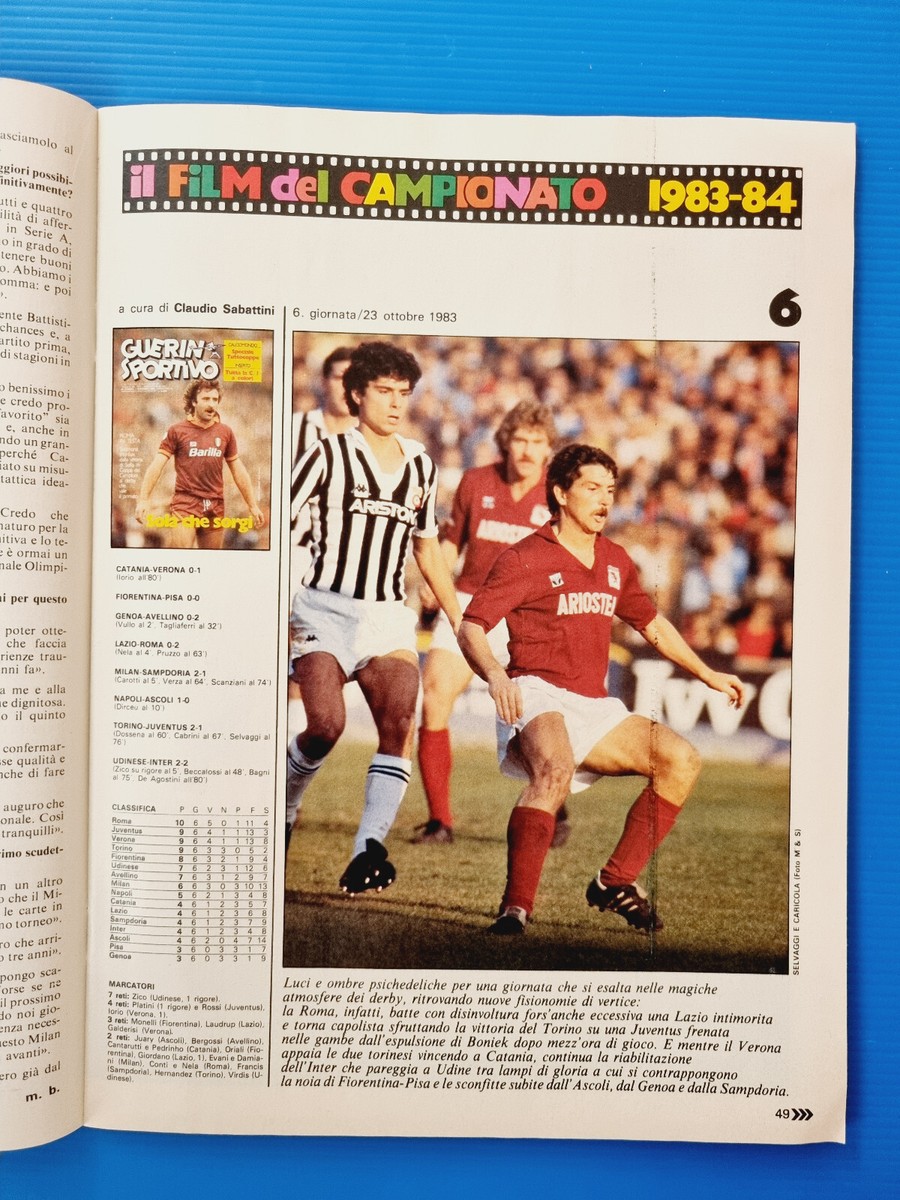 Guerin Sporty 44-1983+Film Batista-Collovati-Laura Fogli-Mayol