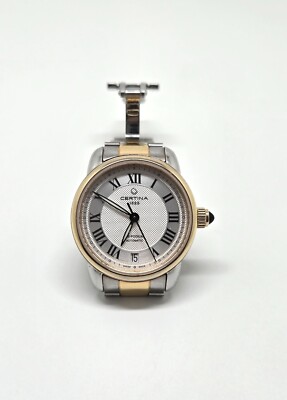Certina Watch Womens DS Podium Silver Dial Automatic Ladies Date TwoTone C025207