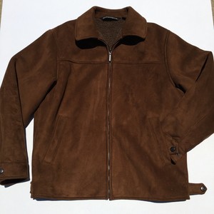 weatherproof suede jacket