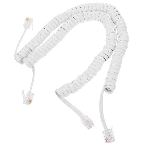 2 Pcs Telefon -Mobilteilkabel Schnur Ersetzen Telefonkabel Für Festnetz - Zdjęcie 7 z 12